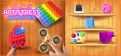 Fidget Toys 3D - AntiStress Satisfying Fidget Cube screenshot