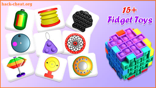 Fidget Toys 3D - Pop It popop Bubble Simple Dimple screenshot