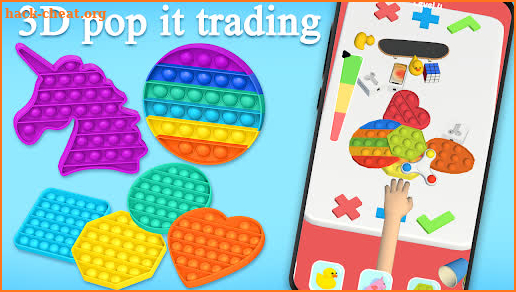 Fidget Trading! pop it: Calming Game & Satisfying screenshot
