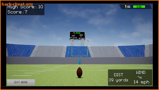 Field Goal Challenge screenshot