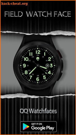 Field Watchface Amoled Wear OS screenshot