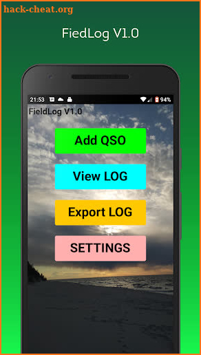 FieldLog screenshot