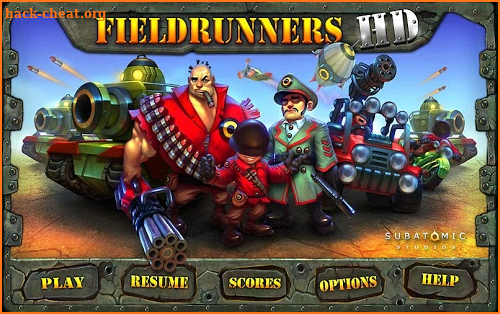 Fieldrunners HD screenshot