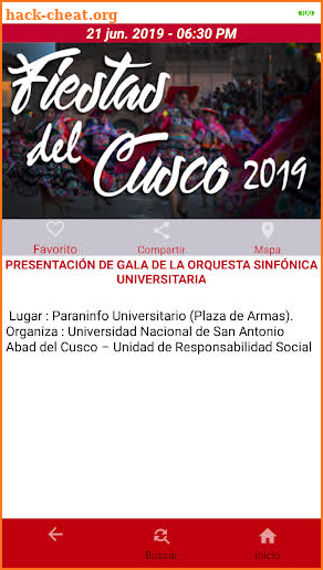 Fiestas del Cusco 2019 - Actividades screenshot