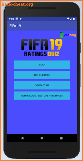 FIFA 19 Quiz screenshot