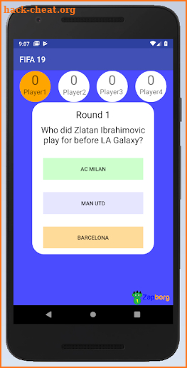 FIFA 19 Quiz screenshot