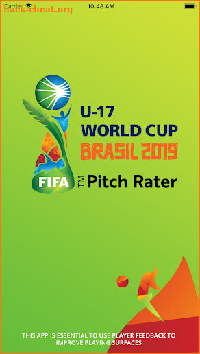 FIFA U17 World Cup Pitch Rater screenshot