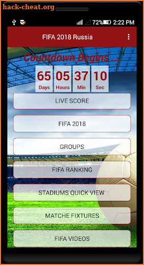 FIFA world cup 2018:Schedule,Live Score screenshot