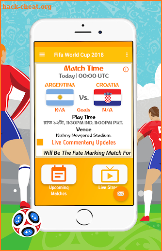 FIFA World Cup Russia 2018 ⚽:Live ScheduleFixtures screenshot