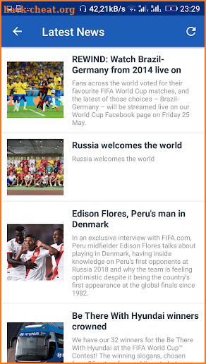 FIFA World Cup Schedule & Score screenshot