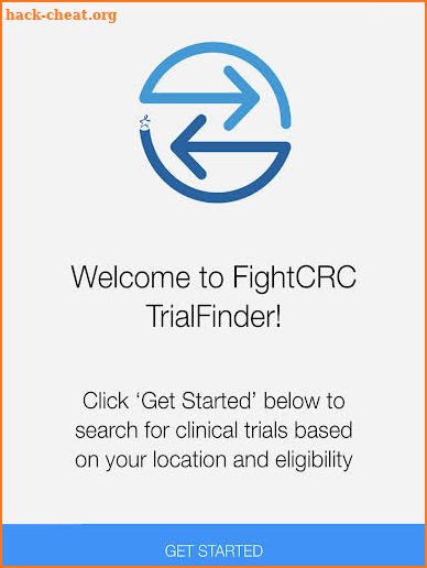 Fight CRC Late-Stage MSS CRC Trial Finder screenshot