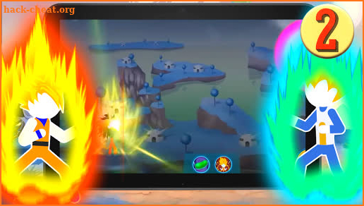 Fight of Blue Warrior: Battle Arena screenshot