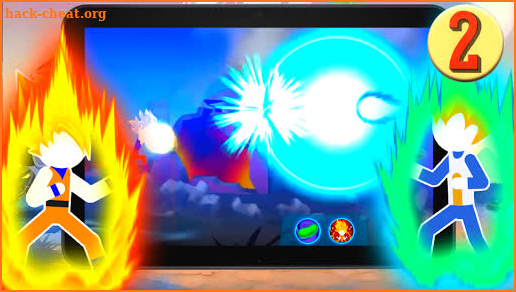 Fight of Blue Warrior: Battle Arena screenshot