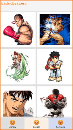 Fighter Color by Number - Pixel Art Game screenshot