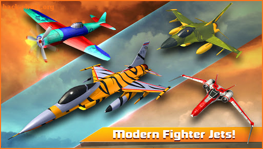 Fighter Jet Sky War - Airplane Shooting screenshot
