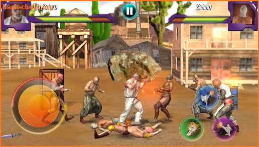 Fighter's Fury - New 2021 Street Fighting Games 3D screenshot