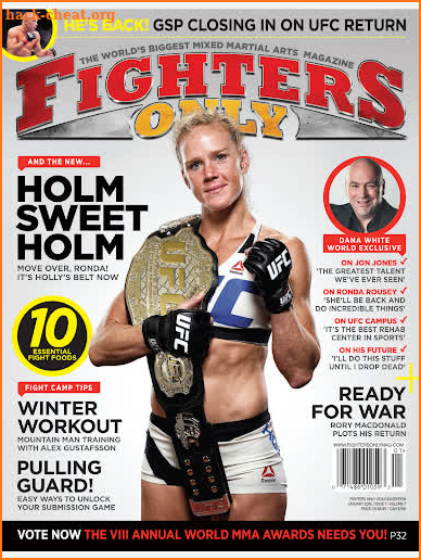 Fighters Only Magazine screenshot