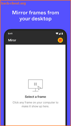 Figma – prototype mirror share screenshot