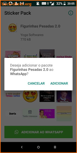 Figurinhas Pesadas para whatsapp - WAStickerApps screenshot