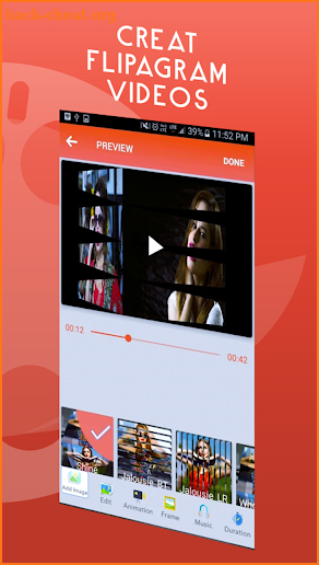 FIipagram video photo 2018 screenshot
