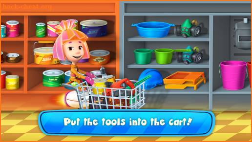 Fiksiki Supermarket Shopping Games for Kids screenshot