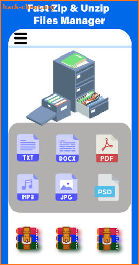 File Archiver: ZIP RAR File Extractor & Fast Zip screenshot