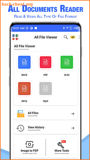 File converter - PDF, Word screenshot