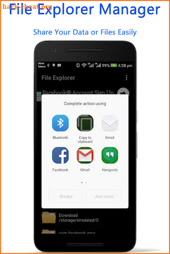 File Explorer- File Manager: Browse & Share Data screenshot