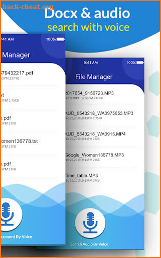 File Manager by Voice – SD and Internal Storage screenshot