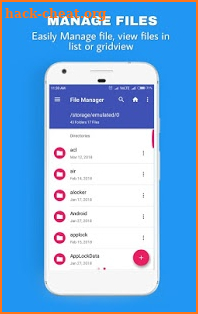 File Manager File Explorer Lite screenshot