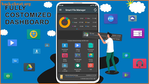 File Manager - Local and Cloud File Explorer screenshot