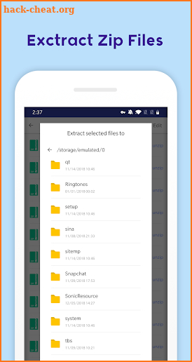 File Manager - Manage Files & Extract Zip Folders screenshot
