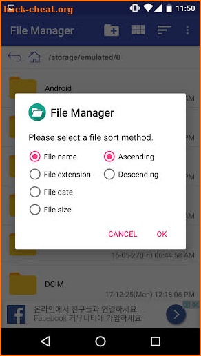 File Manager - Simple and fast file explorer screenshot
