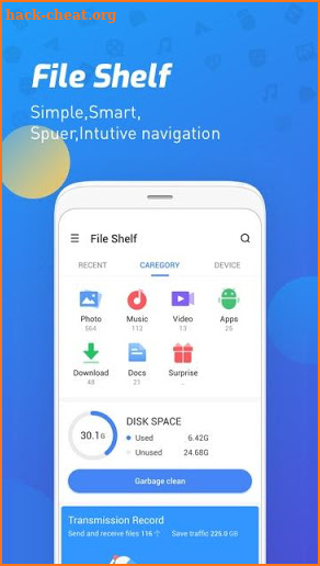 File Shelf - A wonderful File Manager screenshot