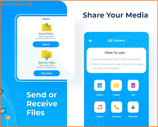 File Transfer - Data Sharing screenshot