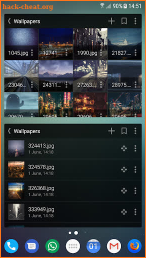 File Widget - home screen file browser and viewer screenshot