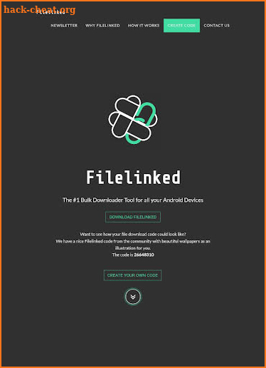Filelinked-Codes Latest 2019 screenshot
