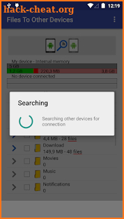 Files To Other Devices screenshot