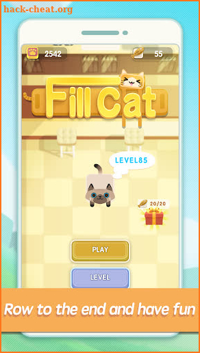 Fill Cat - One-Line puzzle screenshot