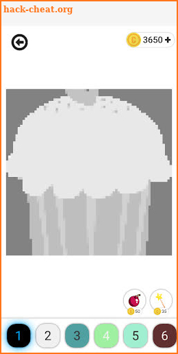 Fill - Color by Number Pixel Art Coloring screenshot
