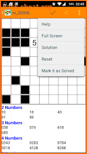 Fill-it ins number puzzles PRO screenshot