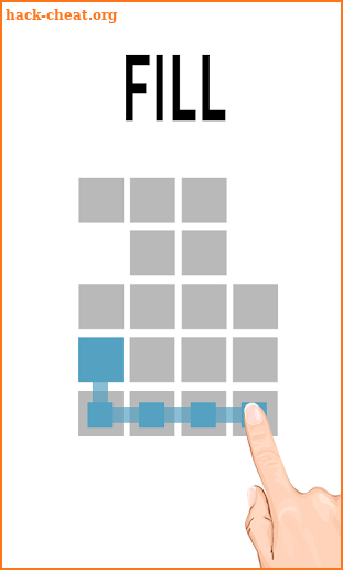 Fill One Line - Stroke Puzzle Game screenshot