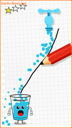 Fill the Glass - Make Happy Glass By Draw lines screenshot