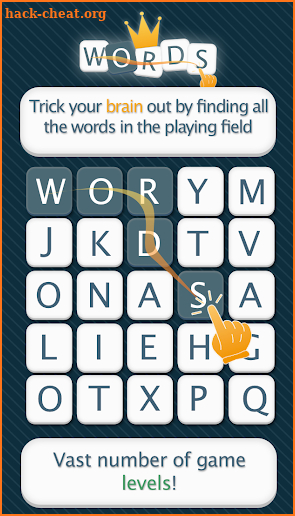 Fill The Wodrs - word search (words game) screenshot