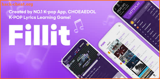 FillIt-Learn KOREAN with KPOP screenshot