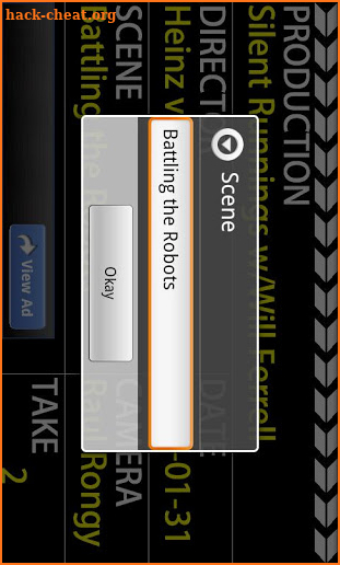 Film Clapper Board Lite screenshot
