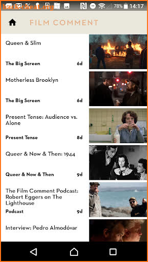 Film Comment Magazine screenshot