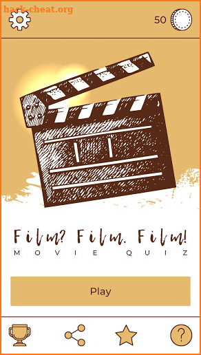 Film? Film. Film! – “Guess the movie” quiz game screenshot