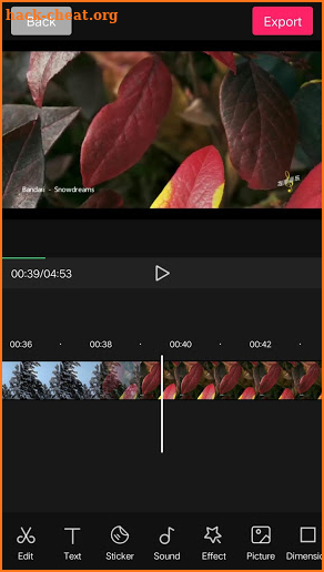 FilmIns Capcut - storycut video editor clipping go screenshot