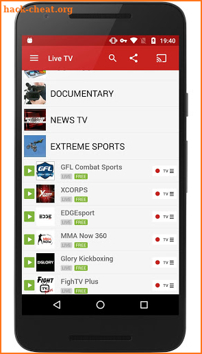 FilmOn Live TV & RECORD screenshot